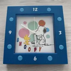 【未使用】スヌーピー 掛時計 置き時計