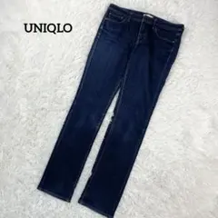 ユニクロ　スキニーデニム　ストレッチ　ヒートテック　【M】　シンプル　2867