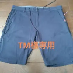 BEAMS ネイビーショートパンツ ジッパーポケット付き