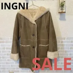INGNI ムートンコートフード付き 12月16日限定価格1499円‼️美品です✨