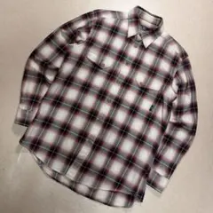 90s PLAYBOY Ombre Check Flannel Shirtのサムネイル