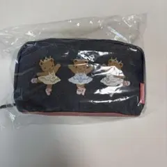 Chacott×familiar初コラボ✨バレエベア刺繍 ポーチ デニム - メルカリ