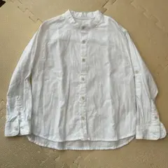 値下【新品未使用】ZARA 白長袖シャツ サイズ6