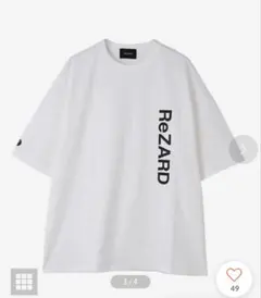 ReZARD Vertical Logo T-shirts ホワイトのサムネイル