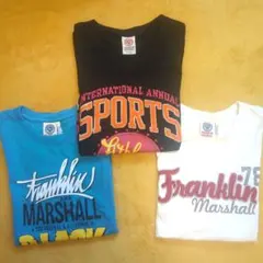 特別値下げ❗美品★Franklin & Marshall★半袖Tシャツ3枚SETのサムネイル