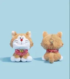新品未開封】セット100%ドラえもん&フレンズ展 キーチェーン（柴犬