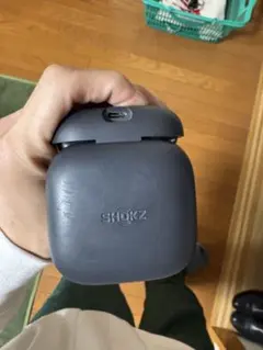 SHOKZ 骨伝導イヤホン ブラック 充電ケース付き