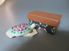◆292◆茶道具 京焼清水焼 亀香合