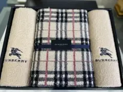 BURBERRY チェック柄タオル•バスタオルセット