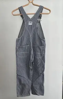 Lee ストライプ オーバーオール 130