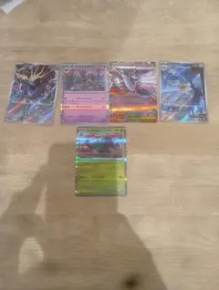 ポケモンカードセット（イベルタル、レシラム、ゼクロム、ルギア、ミュウツー）