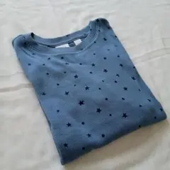 GAP ギャップ 星柄 長袖カットソー ブルー 120