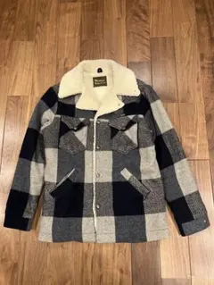 Wrangler × N.HOOLYWOOD ランチコート コラボ M チェック