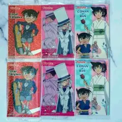 名探偵コナン　ウエハースシール　6枚セット