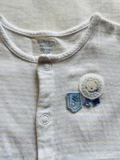 美品　ファミリア　Babygro 半袖　ロンパース　50-65 ドレスオール春夏