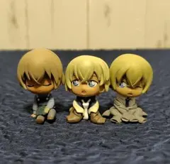 名探偵コナン ちぢませ隊 ねむらせ隊 安室透 3体セット