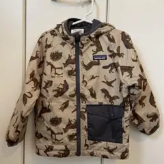 パタゴニア フード付きリバーシブルダウンジャケット