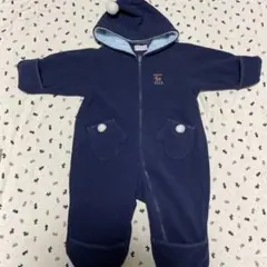 ELLE POUPON 80センチ　フード付きカバーオール