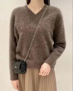 スナイデル ニット　FOX混プルオーバー