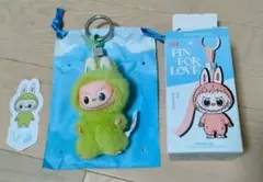 【V】LABUBUラブブ PIN FOR LOVE ぬいぐるみペンダント