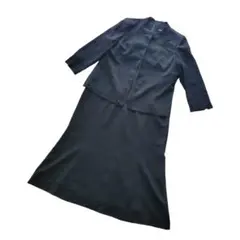 大きいサイズ 【美品】 半袖 ブラックフォーマル ワンピースセット 0491