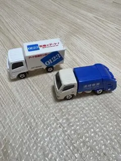 トミカ アート引越センター 清掃事業車 ミニカー 2台セット