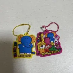 たべっ子どうぶつ たべっ子どうぶつ ぷっくりラバマス　キーホルダー　マスコット