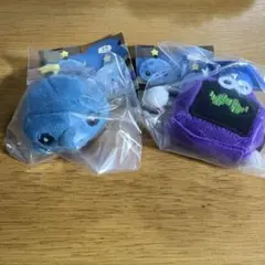 教育番組　ぬいぐるみバッジ　2種