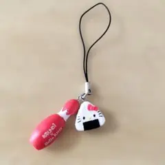 ROUND1×Hello Kittyのコラボストラップ 根付け