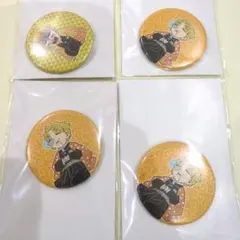 鬼滅の刃 我妻善逸 コレクション缶バッジプチ A1点 B2点