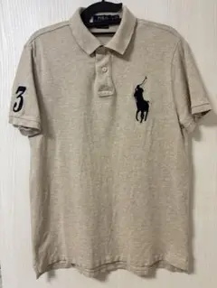 POLO RALPH LAUREN ベージュ ポロシャツ M