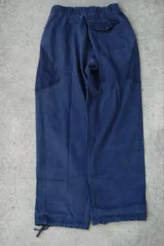 古着　軍パン　ネイビー ワークパンツ ゴムウエスト