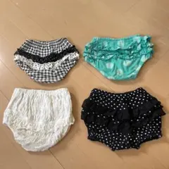 カバーパンツ　ふりふりブルマ　ベビー用　60㎝〜80㎝