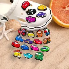 カーズ キャラクター　crocs　チャーム　ジビッツ　20個セット