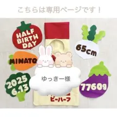 【ゆっきー様専用】キューピーハーフバースデー衣装