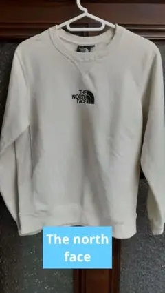 THE NORTH FACE トレーナー WM クリーム色