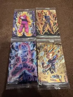 最終値下げ！！イタジャガ　ドラゴンボールカード4枚セット