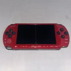 【希少】PSP本体 レッド・ブラック(PSP-3000)