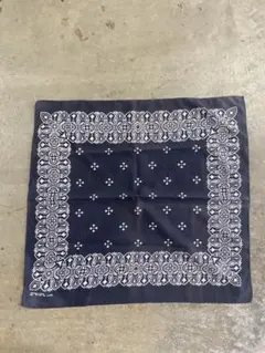 ヴィンテージ バンダナ クロス ブラック ネイビー セット wba0125330.jpg