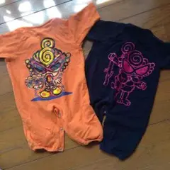 ロンパース。2点セット70〜80