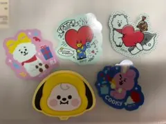 BT21 ステッカー5枚SET