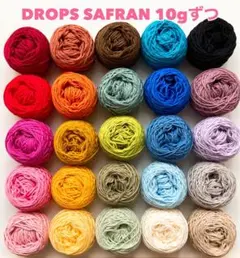 毛糸 コットン毛糸 DROPS SAFRAN コットン100%