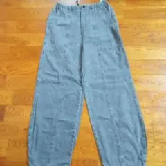 GU　薄手バレルレッグ　デニム◆ニコアンド　ZARA　adidas