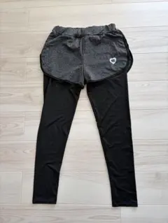 スポーツウェア レギンス ショートパンツ 一体型