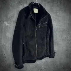 セール中⚡Archive ボア マイクロスエード シングルライダースジャケット