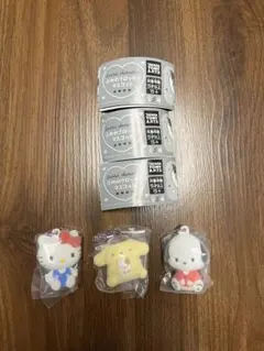 サンリオキャラクターズ ふわわフロッキーマスコット3点セット