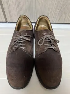 REGALブラウン スエード レースアップシューズ