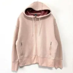 ゲットアフターイット パーカー フード リブ 網目 L ピンク ポリエステル