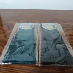 4-149　ジャヴィ 綿混着圧ハイソックス M 23〜25 2色 2足セット