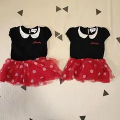 baby GAP ミニーマウス ワンピース 12-18ヶ月　双子